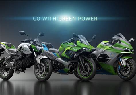 2022 Eicma Kawasaki Shows Bev Electric Hybrid And Hydrogen Powered