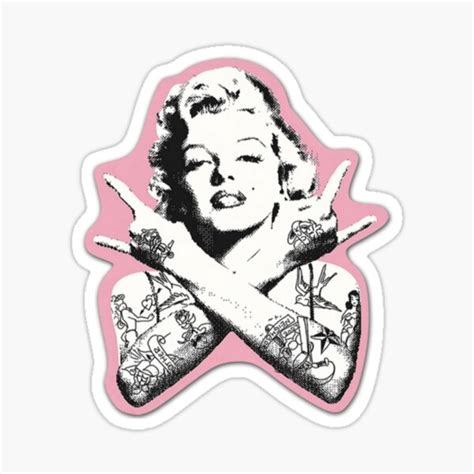 Queen Marilyn Monroe Sticker By Penelopekogan Ubicaciondepersonas