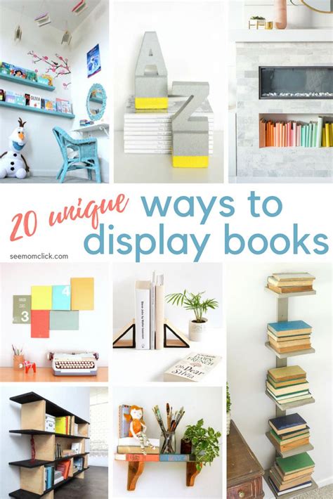 20 Unique Ways To Display Books Living Room Decor Creative