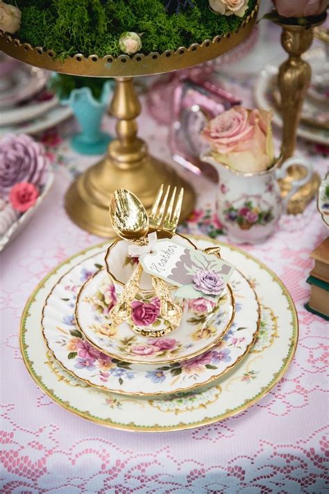 Vintage Tea Party Bridal Shower Tea Party Food Tea