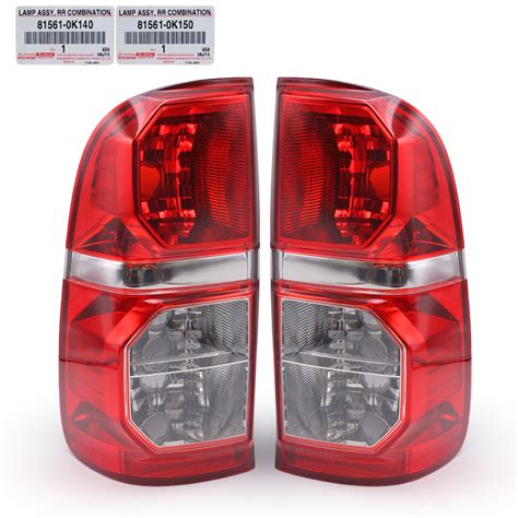 Genuine Pair Rear Body Tail Lamp Light For Toyota Hilux Vigo 2011