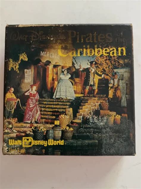 Vintage Pirates Of The Caribbean Walt Disney World Super 8 Mm Home