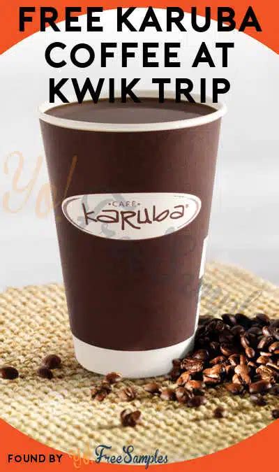 Today Only Free Karuba Coffee At Kwik Trip