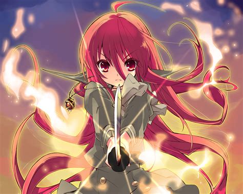 Bakrunner Illustrasjon Anime Jenter Shakugan No Shana Alastor