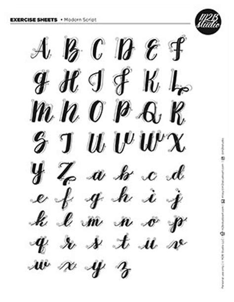 Alfabeto De Lettering