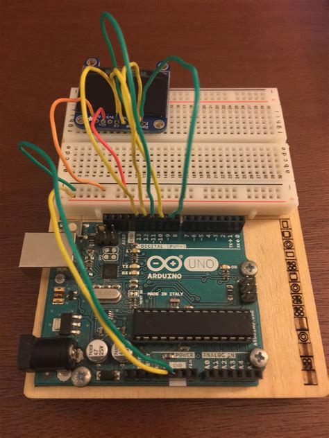 How To Connect Oled Display With Arduino Uno Arduino Project Hub Vrogue