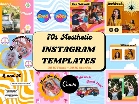 70s Instagram Templates Behance