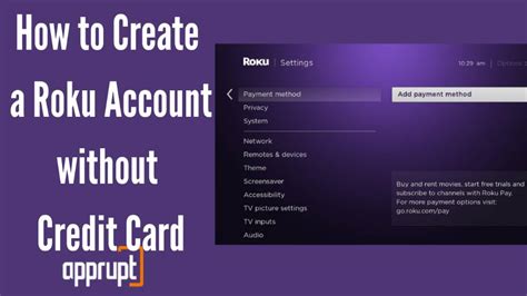 How To Create A Roku Account Without Credit Card