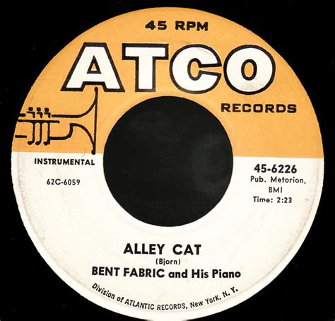 Bent Fabric And His Piano Alley Cat 1962 Vinyl Discogs