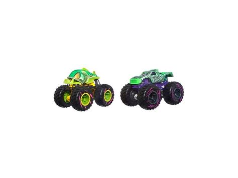 Hot Wheels Veicoli Monster Trucks Pack 2 Roarin Rumble Mattel HCL67
