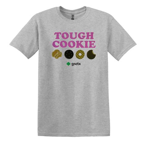 Gsctx Tough Cookie T Shirt Youth Girl Scout Shop