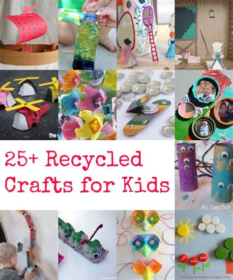 This is a very beautiful creative recycled craft. 25+ Recycled Crafts for Kids