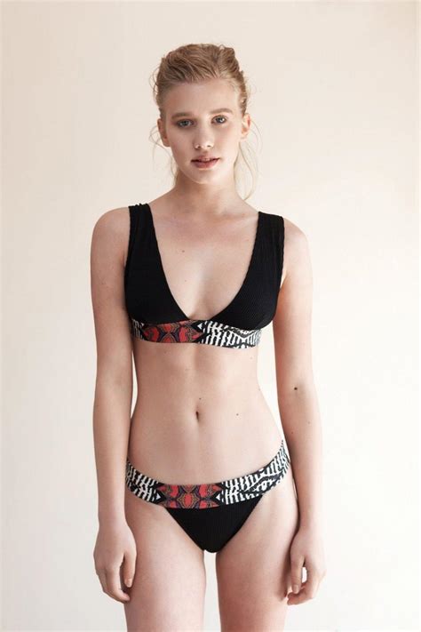 Movom Swimwear Tien Banded High Tr Angle Bikini Elbisebul