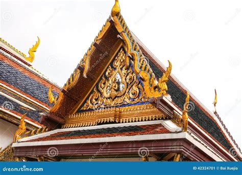 Jade Buddha Temple In Bangkokthailand Stock Image Image Of Worship