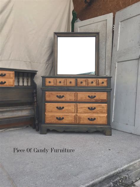 We offer bedroom sets with matching colors for a seamless look and harmonious style. Piece Of Candy Furniture: Stained Navy Blue Bedroom Set...