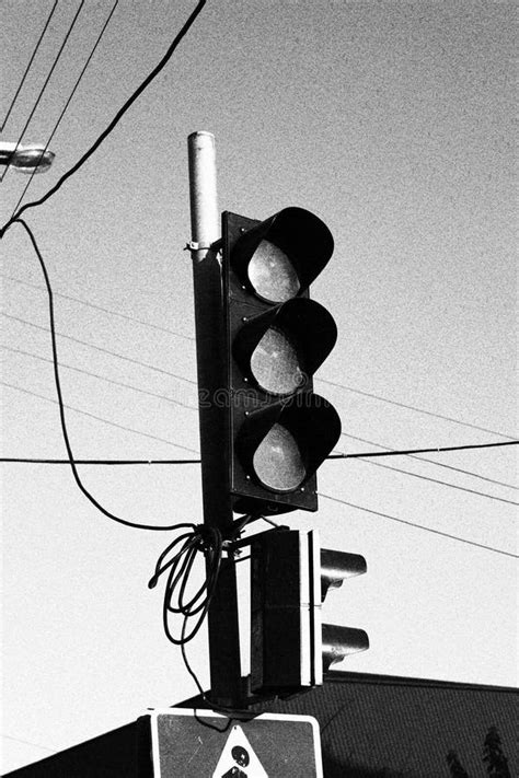 Traffic Light Stock Photo Image Of White Traffic Black 86655876