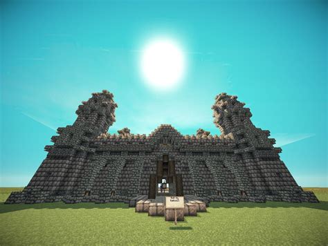 Small Highly Detailed Fort Minecraft Map