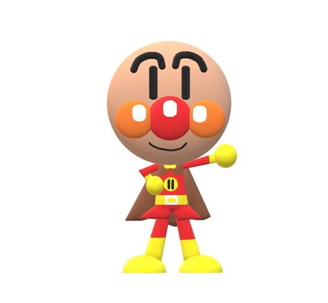 Anpanman 3d Model By Mariobluearts On Deviantart