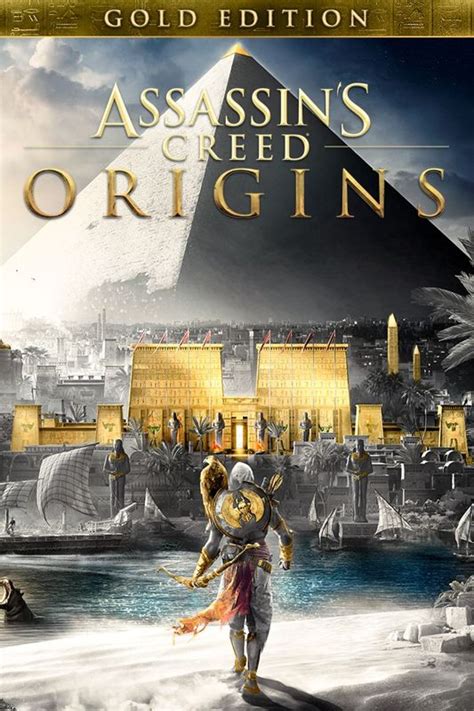 Assassin S Creed Origins Gold Edition 2017 Box Cover Art MobyGames