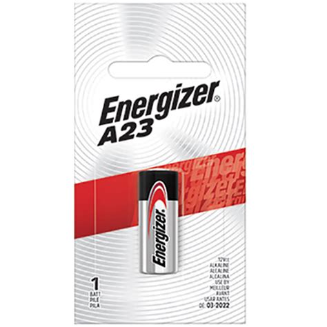 Energizer A23 12v Miniature Alkaline Battery 55mah A23 Bandh