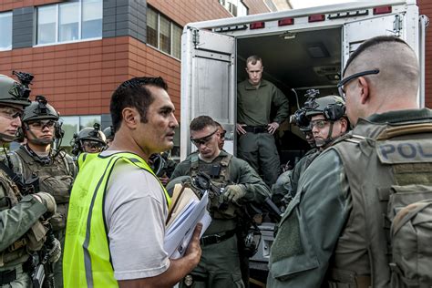 Hospital Emergency Personnel Drill For Active Shooter Mass Casualty