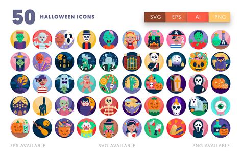 50 Halloween Icons Dighital Icons Premium Icon Sets For All Your