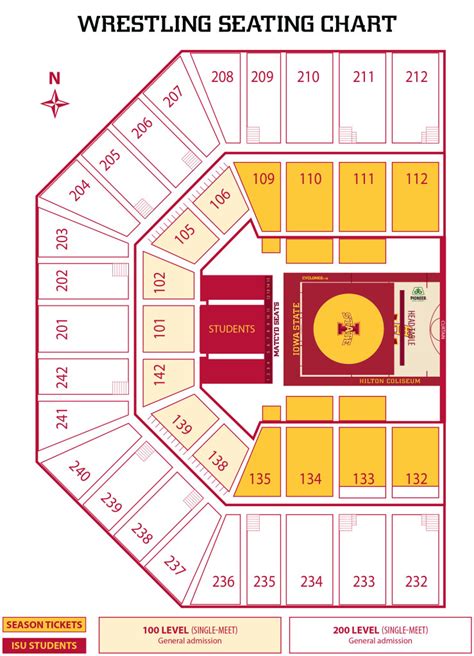 Jack Trice Stadium Seating Map With Seat Numbers Awesome Home