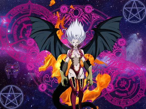 Any chance on any other ops? Mirajane Satan Soul- arcane circle by TheDemonLady on ...