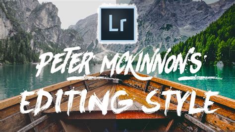 Edit your photos with 1 click on lightroom. How to : Edit like Peter McKinnon - YouTube