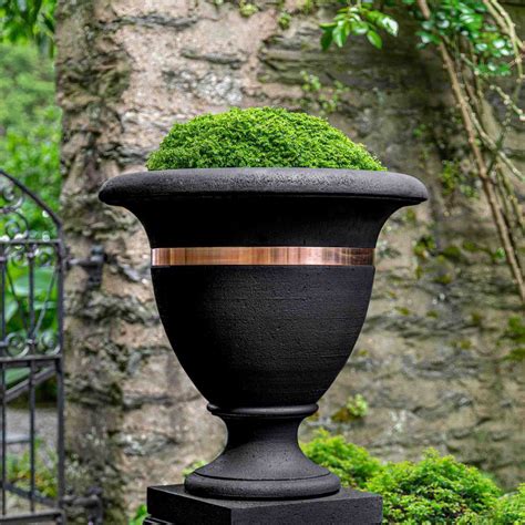 Cast Stone Urn Planters Kinsey Garden Decor