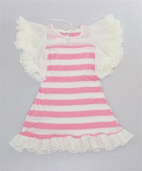 Another Great Find On Zulily Mia Belle Baby Pink And Crème Stripe