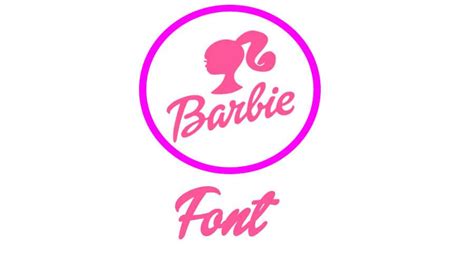 Barbie Font Free Download gambar png
