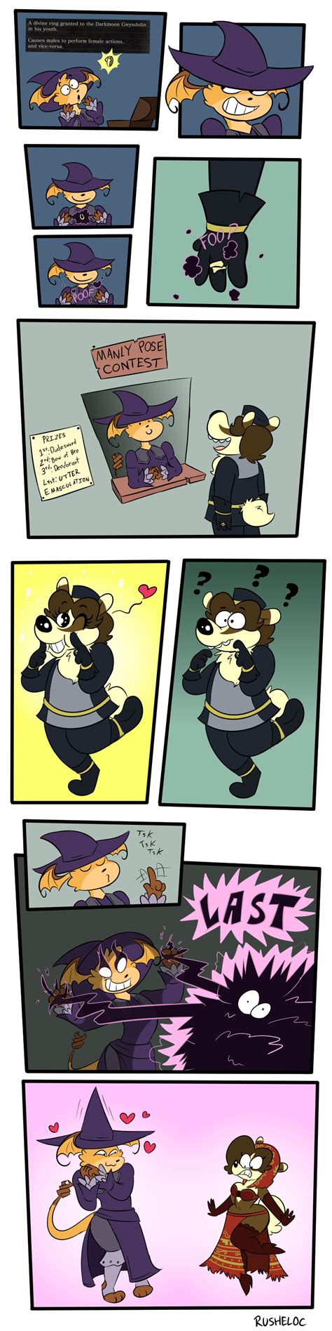 Quickie Comic Ring Out Weasyl