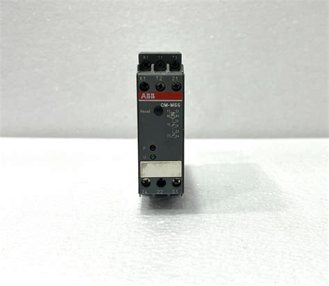 Abb Cm Mss 1svr430810r9300 Thermistor Motor Protection Monitoring Relay