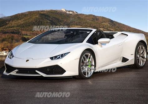 Lamborghini Huracán Cabrio 52 V10 Rwd Spyder Nuove Listino Prezzi Auto Nuove Automotoit