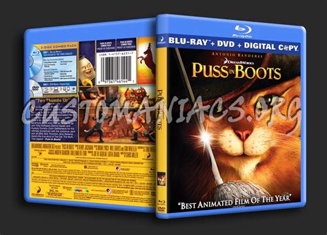 Puss In Boots Blu Ray Cover Dvd Covers And Labels By Customaniacs Id