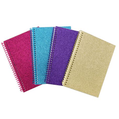 Glitter 5x7 Notebook Continental Accessory