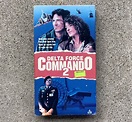 Delta Force Commando 2 (VHS, 1991) 90s Action Thriller Fred Williamson ...