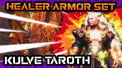 Mhw Iceborne Mr Kulve Taroth Healer Armor Set Youtube