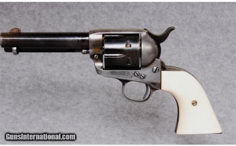 Colt Saa 32 Wcf With Ivory Grips
