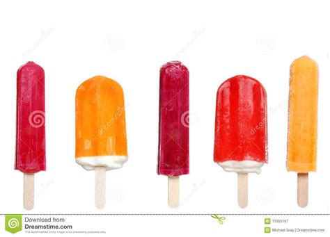 Colorful Popsicle Collection Stock Image - Image of food, fruity: 11055167