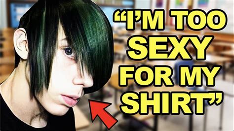 Emo Kid Thinks He Can Rizz Up Any Girl Youtube