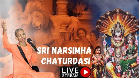 Narasimha Chaturdasi 2023 Celebration ️live Iskcon Brahmapur Youtube