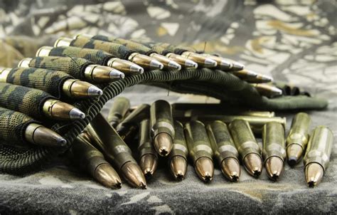 Wallpaper Blur Camouflage Cartridges Ammunition Types Equipment