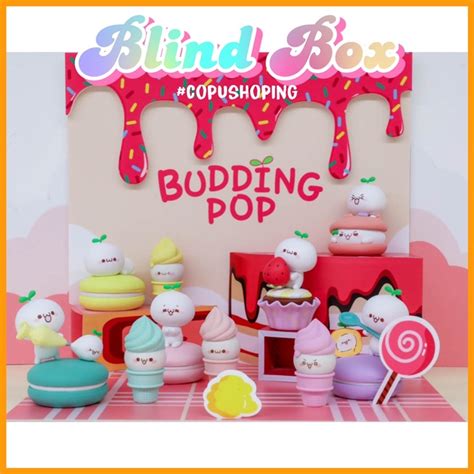 Blind Box Blind Box Model Budding Pop Macaron Series Shopee Singapore