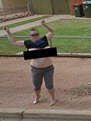 Google Street View Breast Flasher Karen Davis Reported By Sa Police For