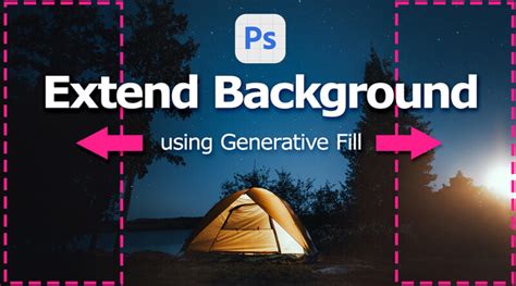 Photoshop Extend Background Using Generative Fill