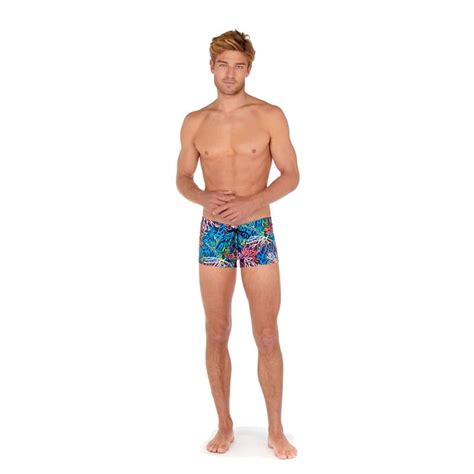 Bañador HOM para hombre ajustado y estampado multicolor Varela Intimo