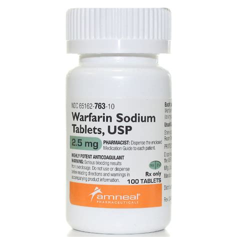 Warfarin Sodium 25mg Rx Products