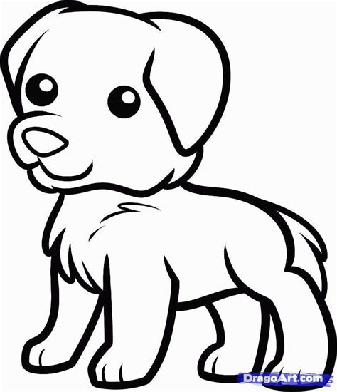 Cute Dog Drawing Free Download On Clipartmag